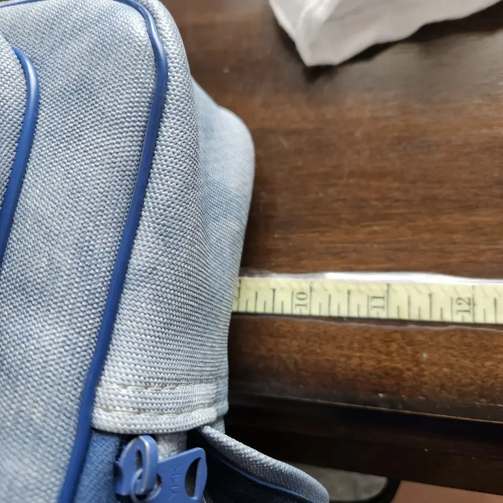 Vintage 70s Kodak Promotional Shoulder Camera Travel Tote Bag Retro Denim Look